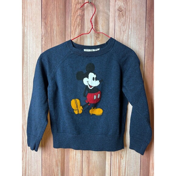 UNIQLO DISNEY Mickey Mouse Sweater NWOT Size 5 - 6 (Bx 13) - Picture 1 of 6